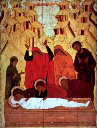 burial of Jesus